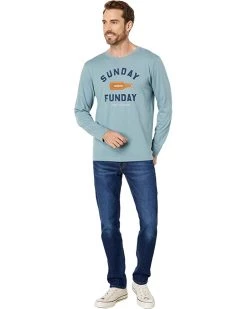 Life is Good Shirts & Tops Footbeer Long Sleeve Crusher™ Tee -Life is Good Sales Store 614VhFHGVtL. AC SR736920