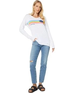 Life is Good Hoodies & Sweatshirts Spectrum Palm Long Sleeve Crusher-Lite™ Hooded Tee -Life is Good Sales Store 6151zL9E2sL. AC SR736920