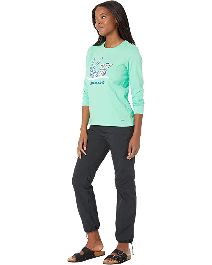 Life is Good Shirts & Tops Adirondack Ski Long Sleeve Crusher™ Tee 6 Life is Good Shirts & Tops Adirondack Ski Long Sleeve Crusher™ Tee - Image 4