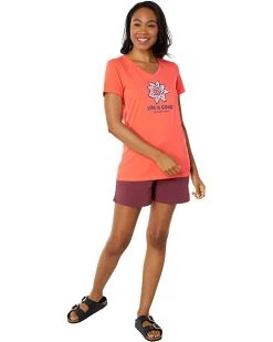 Life is Good Shirts & Tops Pink Water Lily Crusher-Lite™ Vee -Life is Good Sales Store 61E9KdTEEzL. AC SR736920