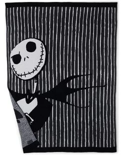 Barefoot Dreams CozyChic® Disney Jack Skellington Throw | Bedding