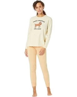 Life is Good Sleepwear Merry Woofmas Long Sleeve Snuggle Up Sleep Tee 9 Life is Good Sleepwear Merry Woofmas Long Sleeve Snuggle Up Sleep Tee -Life is Good Sales Store 61GeyyP02WL. AC SR736920