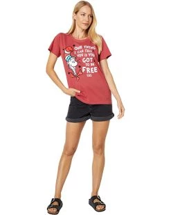 Life is Good Shirts & Tops Cat In The Hat Got To Be Free Tee -Life is Good Sales Store 61IHDranrJL. AC SR736920