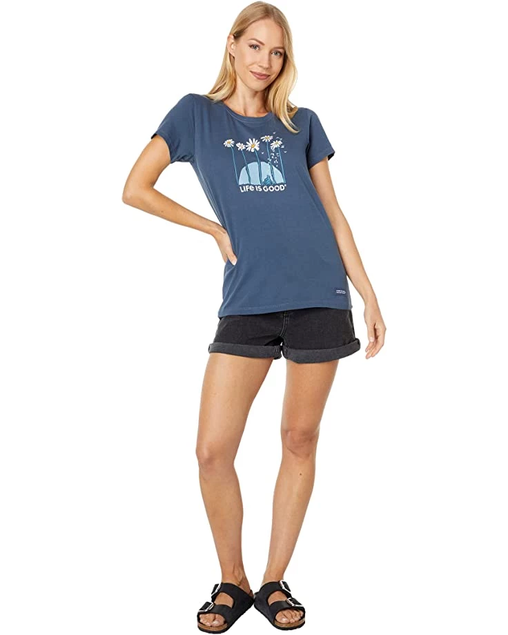 Life is Good Shirts & Tops Towering Daisies Bike Crusher™ Tee 6 Life is Good Shirts & Tops Towering Daisies Bike Crusher™ Tee - Image 4