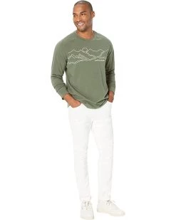 Life is Good Shirts & Tops Linear Mountains Crusher-Flex™ Crew -Life is Good Sales Store 61TTG7BmwCL. AC SR736920