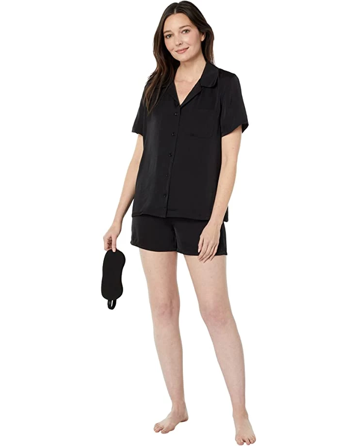 Barefoot Dreams Washed Satin Shorts PJ Set | Sleepwear 3 Barefoot Dreams Washed Satin Shorts PJ Set | Sleepwear