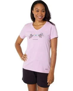 Life is Good Shirts & Tops Beach Path Crusher-Lite™ Vee