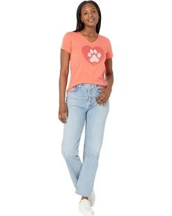 Life is Good Shirts & Tops Animal Heart Crusher-Lite™ Vee -Life is Good Sales Store 61bWjm3bmIL. AC SR736920