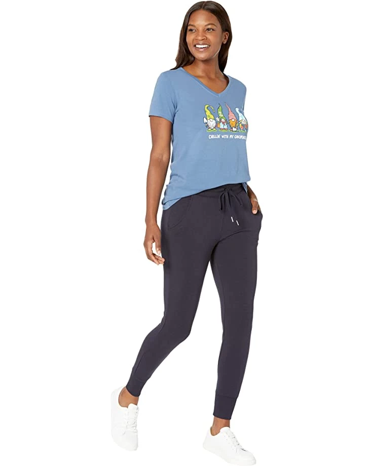 Life is Good Shirts & Tops Garden Gnomies Chillin' Short Sleeve Crusher™ Vee 6 Life is Good Shirts & Tops Garden Gnomies Chillin' Short Sleeve Crusher™ Vee - Image 4