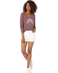 Life is Good Shirts & Tops Twinkling Tree Forest Long Sleeve Crusher™ Vee -Life is Good Sales Store 61i3aZuUf7L. AC SR736920