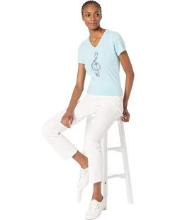 Life is Good Shirts & Tops Wildflower G Clef Crusher™ Vee -Life is Good Sales Store 61mdfW0GrL. AC SR736920