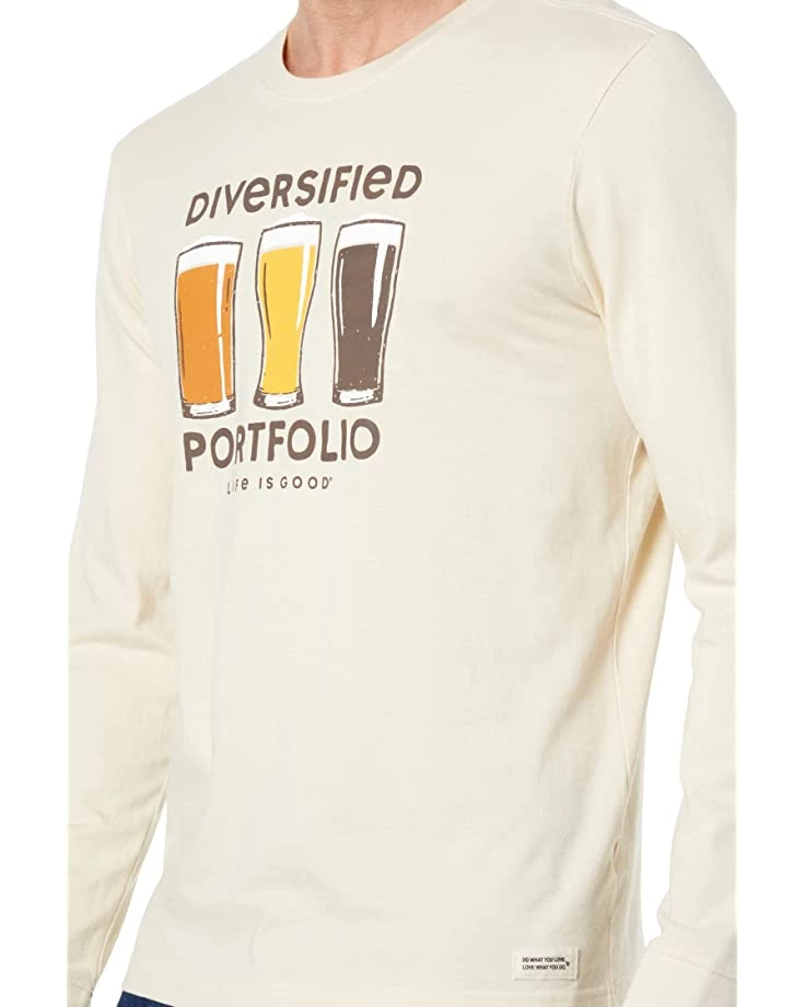 Life is Good Shirts & Tops Diversified Portfolio Beer Long Sleeve Crusher™ Tee 5 Life is Good Shirts & Tops Diversified Portfolio Beer Long Sleeve Crusher™ Tee - Image 3