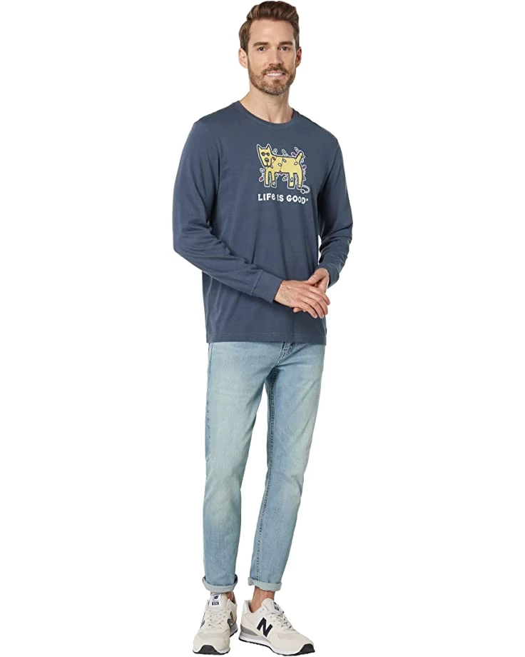 Life is Good Shirts & Tops Rocket Holiday Lights Long Sleeve Crusher™ Tee 6 Life is Good Shirts & Tops Rocket Holiday Lights Long Sleeve Crusher™ Tee - Image 4