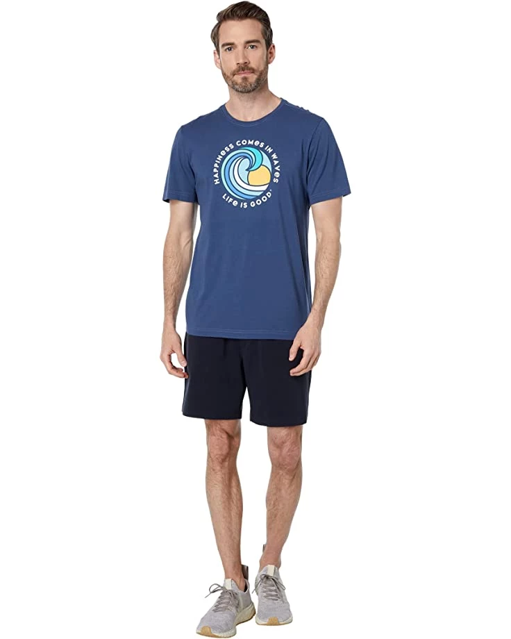 Life is Good Shirts & Tops Happiness Comes Crusher-Lite™ Tee 6 Life is Good Shirts & Tops Happiness Comes Crusher-Lite™ Tee - Image 4