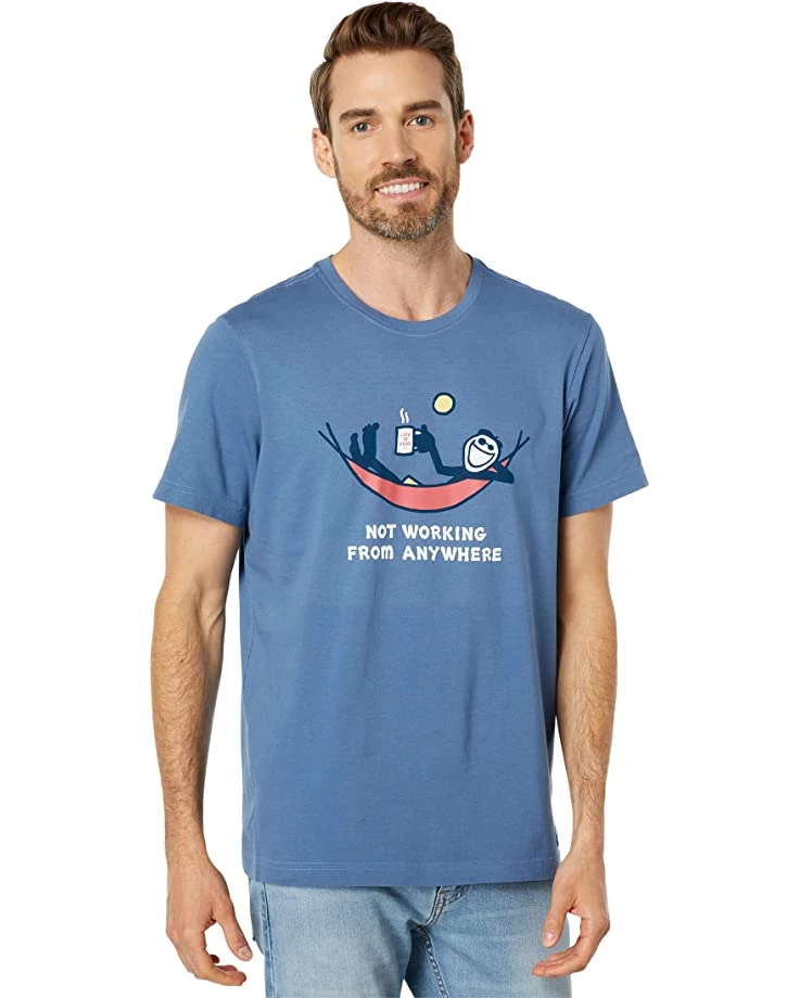 Life is Good Shirts & Tops Not Working Hammock Short Sleeve Crusher™ Tee 3 Life is Good Shirts & Tops Not Working Hammock Short Sleeve Crusher™ Tee