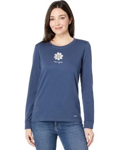 Life is Good Shirts & Tops Daisy Long Sleeve Crusher™ Tee