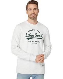 Life is Good Hoodies & Sweatshirts Ballyard Simply True Fleece Crew