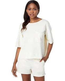 Barefoot Dreams Sunbleached Boxy Pocket Tee | Shirts & Tops -Life is Good Sales Store 7123P7USBoL. AC SR736920