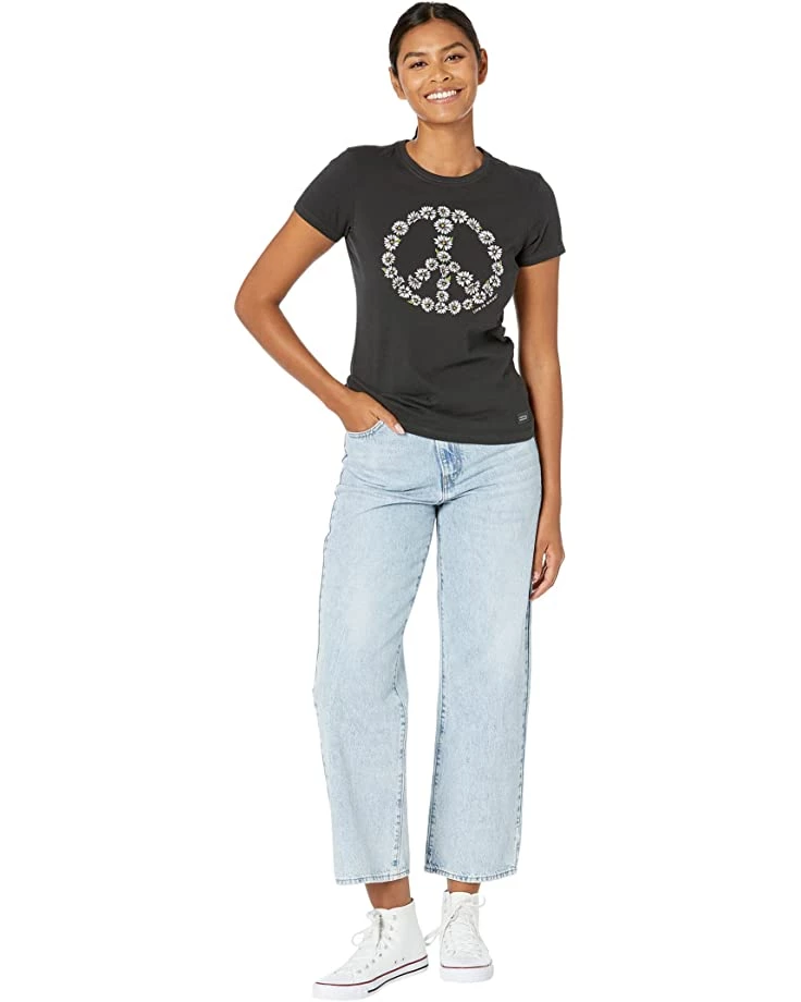Life is Good Shirts & Tops Daisy Peace Crusher™ Tee 6 Life is Good Shirts & Tops Daisy Peace Crusher™ Tee - Image 4