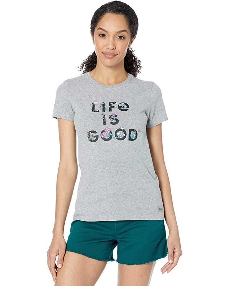 Life is Good Shirts & Tops LIG Stack Flowers Crusher™ Tee 3 Life is Good Shirts & Tops LIG Stack Flowers Crusher™ Tee