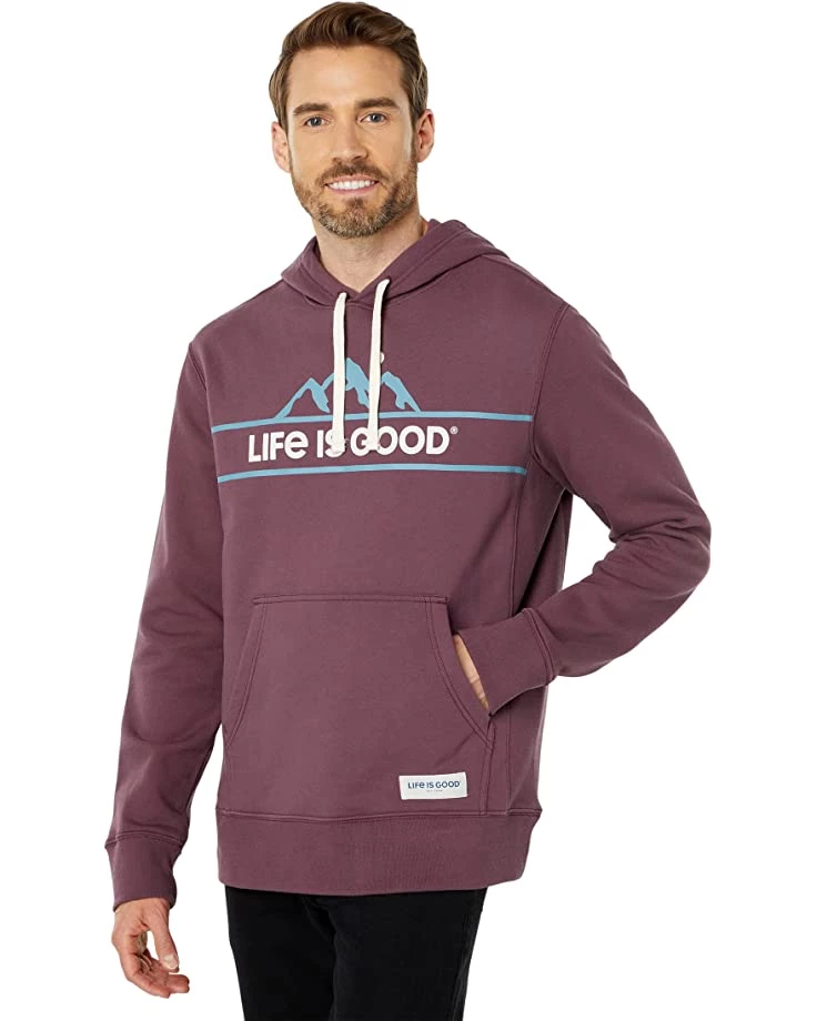 Life is Good Hoodies & Sweatshirts Mountainscape Fleece Hoodie 3 Life is Good Hoodies & Sweatshirts Mountainscape Fleece Hoodie