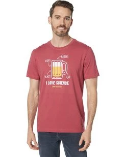 Life is Good Shirts & Tops I Love Science Beer Crusher™ Tee
