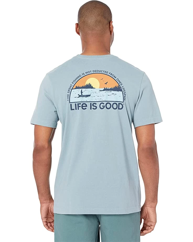 Life is Good Shirts & Tops Time Spent Fishing Crusher T-Shirt 4 Life is Good Shirts & Tops Time Spent Fishing Crusher T-Shirt - Image 2