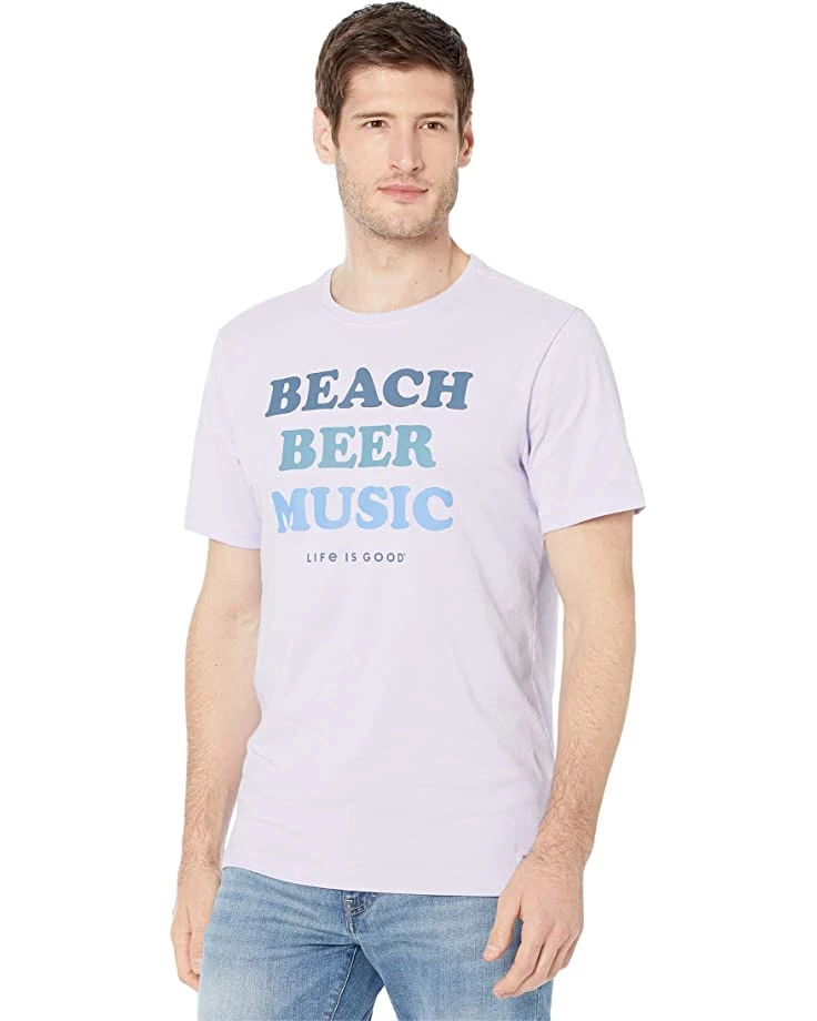 Life is Good Shirts & Tops Beach Beer Music Crusher-Lite™ Tee 3 Life is Good Shirts & Tops Beach Beer Music Crusher-Lite™ Tee