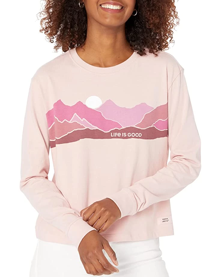 Life is Good Shirts & Tops Life Isn't Perfect Long Sleeve Boxy Tee 5 Life is Good Shirts & Tops Life Isn't Perfect Long Sleeve Boxy Tee - Image 3