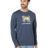 Life is Good Shirts & Tops Rocket Holiday Lights Long Sleeve Crusher™ Tee -Life is Good Sales Store 71Aw TRBE3L. AC SR736920