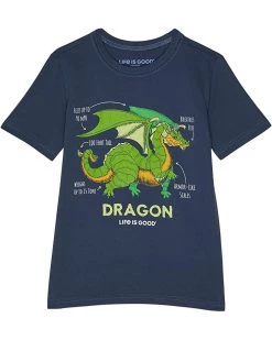 Life is Good Shirts & Tops Dragon Facts Crusher™ Tee (Toddler/Little Kids/Big Kids)
