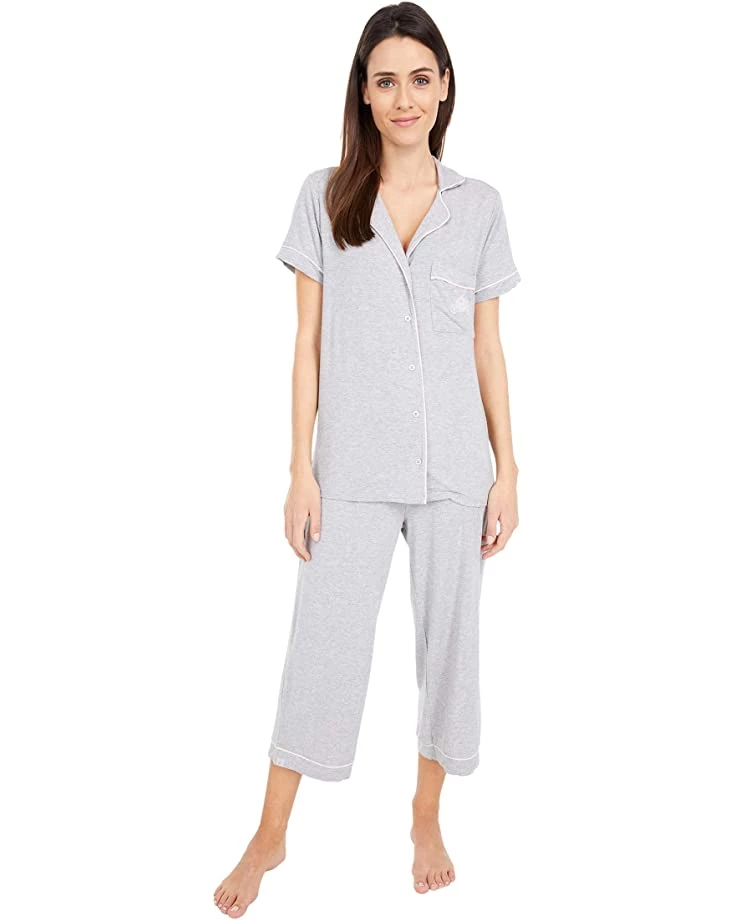 Barefoot Dreams Malibu Collection Disney Princess Piped PJ Set | Sleepwear 3 Barefoot Dreams Malibu Collection Disney Princess Piped PJ Set | Sleepwear