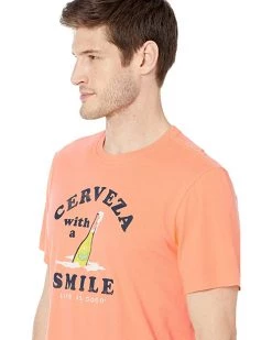 Life is Good Shirts & Tops Cerveza with A Smile Crusher-Lite™ Tee -Life is Good Sales Store 71DAxb6szL. AC SR736920