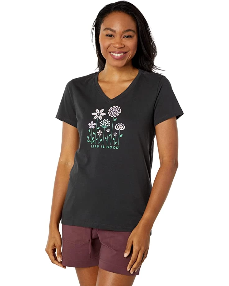 Life is Good Shirts & Tops Linear Garden Crusher™ Vee 3 Life is Good Shirts & Tops Linear Garden Crusher™ Vee