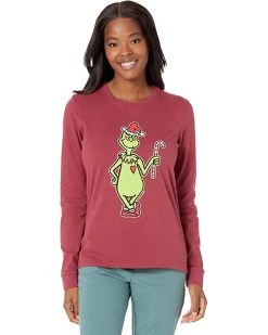 Life is Good Shirts & Tops Greetings From Who-ville Long Sleeve Crusher™ Tee