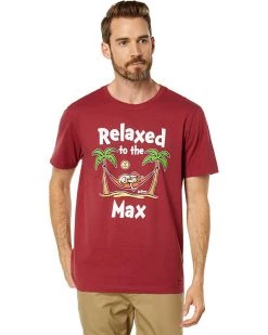 Life is Good Shirts & Tops Relaxed To The Max Short Sleeve Crusher™ Tee