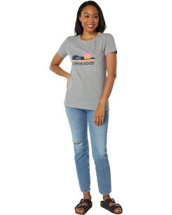 Life is Good Shirts & Tops Beach Music Crusher-Lite™ Tee -Life is Good Sales Store 71HHEu2qL. AC SR736920