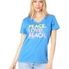 Life is Good Shirts & Tops Peace Love Beach Crusher™ Vee 1 Life is Good Shirts & Tops Peace Love Beach Crusher™ Vee -Life is Good Sales Store 71HIUHY2LBL. AC SR736920
