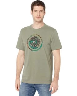 Life is Good Shirts & Tops Tie-Dye Coin Crusher™ Tee