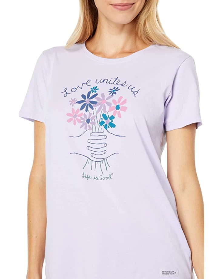Life is Good Shirts & Tops Love Unites Us Crusher-Lite™ Tee 5 Life is Good Shirts & Tops Love Unites Us Crusher-Lite™ Tee - Image 3