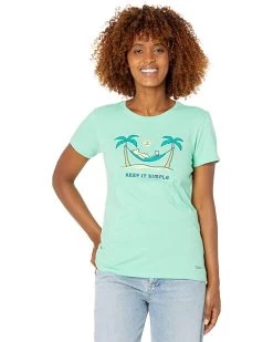 Life is Good Shirts & Tops Winnie & Pooh Hammock Short Sleeve Crusher™ Tee