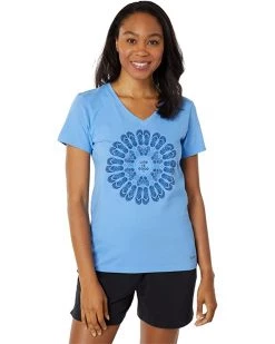 Life is Good Shirts & Tops Flip-Flop Mandala Crusher™ Vee