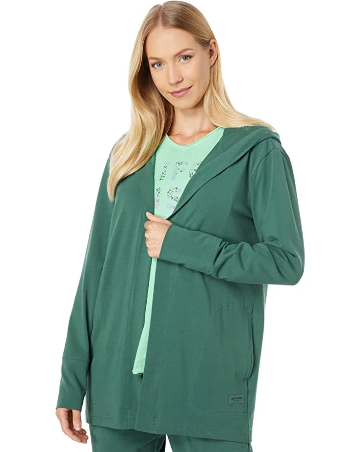 Life is Good Sweaters Solid Crusher-Flex™ Open Cardigan 8 Life is Good Sweaters Solid Crusher-Flex™ Open Cardigan - Image 6