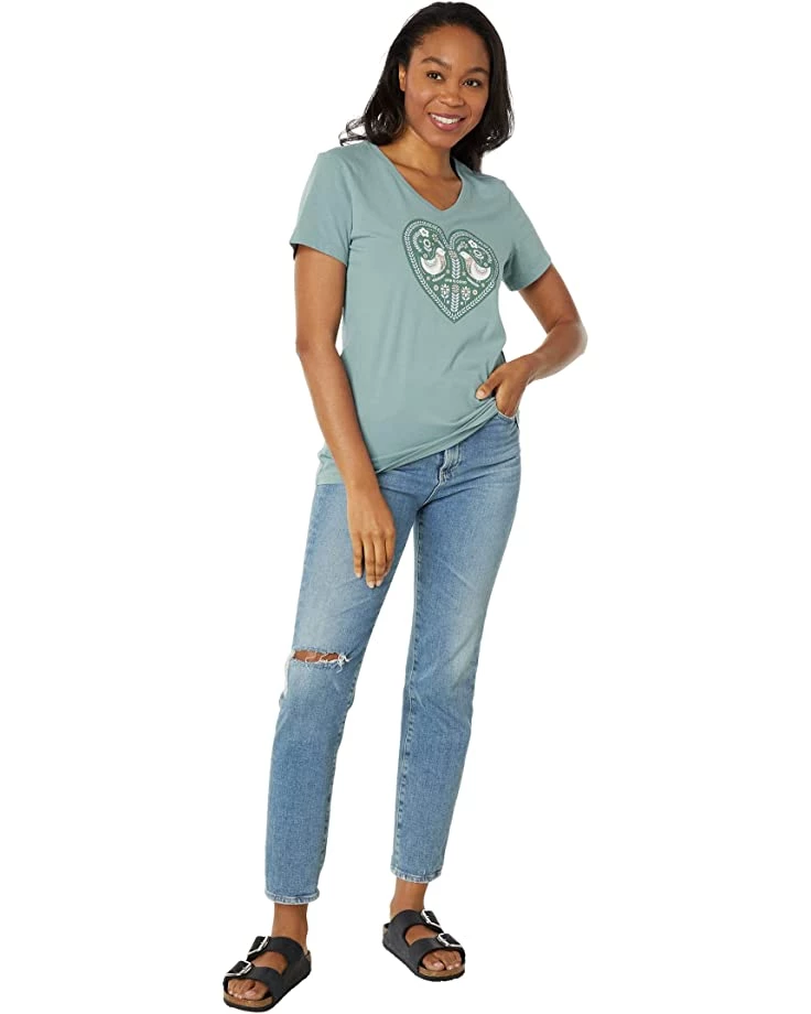 Life is Good Shirts & Tops Folklore Heart Crusher-Lite™ Vee 6 Life is Good Shirts & Tops Folklore Heart Crusher-Lite™ Vee - Image 4