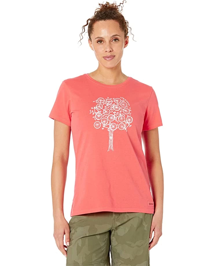 Life is Good Shirts & Tops Bicycle Tree Crusher-Lite™ Tee 3 Life is Good Shirts & Tops Bicycle Tree Crusher-Lite™ Tee