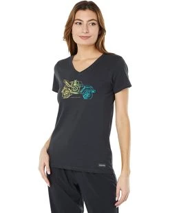 Life is Good Shirts & Tops Take Me ATV Crusher-Lite™ Vee