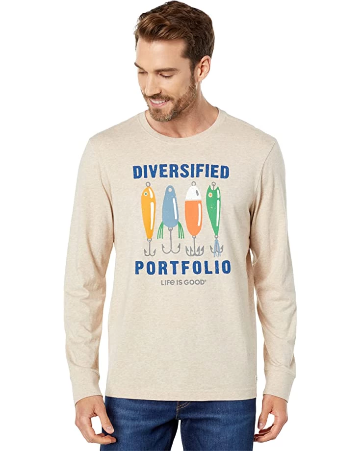 Life is Good Shirts & Tops Diversified Portfolio Fishing Long Sleeve Crusher™ Tee 3 Life is Good Shirts & Tops Diversified Portfolio Fishing Long Sleeve Crusher™ Tee