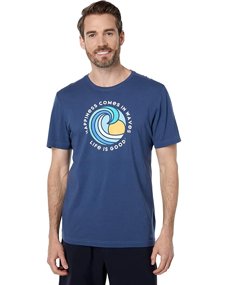 Life is Good Shirts & Tops Happiness Comes Crusher-Lite™ Tee 3 Life is Good Shirts & Tops Happiness Comes Crusher-Lite™ Tee