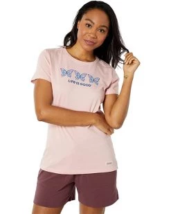 Life is Good Shirts & Tops Tie-Dye Butterfly Crusher™ Tee