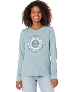 Life is Good Shirts & Tops Seascape Crush On Long Sleeve Crusher™ Tee